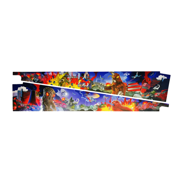 Stern Godzilla Pinball Art Blades